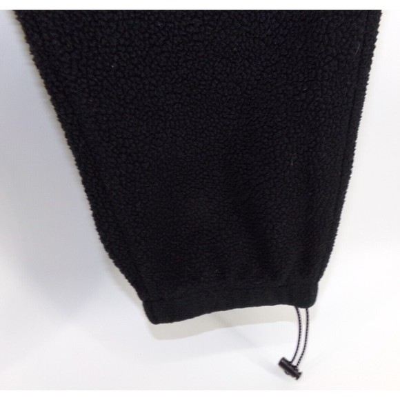 Women's PacSun sharpa Jogger Pant with built in belt, Size LG - Black pockets - Picture 3 of 9